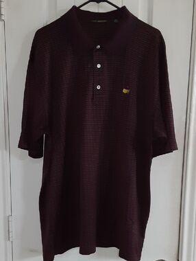 Vintage Masters Augusta National Amen Corner Polo - Engraved Buttons - XL - EUC